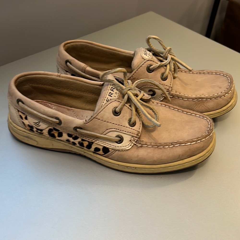 Women’s Sperry top-sider leopard size 7.5